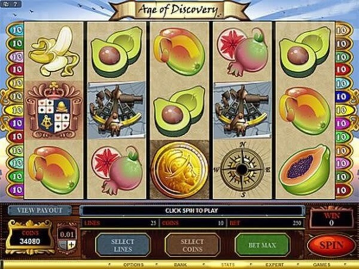 Age of Discovery Online Casino Game