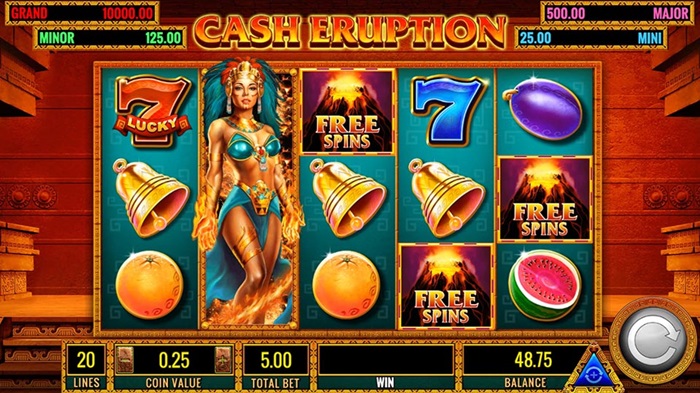 Cash Eruption Online Slot Game