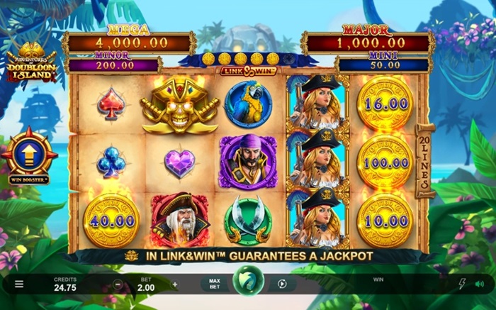 Doubloon Island Online Slot Game