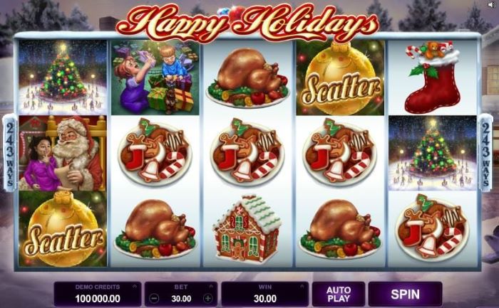 Jackpot City’s Happy Holidays Slot Review: Can You Jingle All the Way to Big Wins?